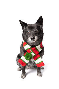 Christmas Dog Scarf